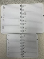 Password Book Set of 2: 5″X7″ and 3.5″X5.25″ Spiral Bound Password Organizer New