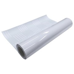 3 Mil Glossy Cold Laminating Film 25″ x 1102″ Self Adhesive Clear Vinyl Roll