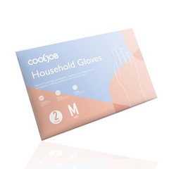 COOLJOB 2 Pairs Thickened Rubber Gloves with Cotton Lining & Non-slip Grip, C…
