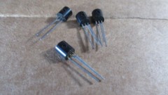 BC239C GENUINE SIEMENS NPN AMPLIFIER TRANSISTOR HIGH QUALITY 3-pin (4pcs) U.S.A.