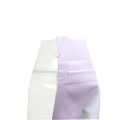 100x Small Clear & White Mylar Zip Lock Bags 2.5×3.5in (Free 2-Day Shipping)