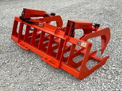 72″ Dual Cylinder Root Grapple Bucket Attachment Fits Kubota Kioti Quick Attach