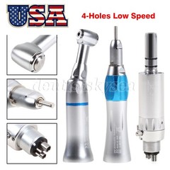 1/5/10Pcs Dental Low Speed Straight/Air Motor/Contra Angle Handpiece 2/4Hole YAD