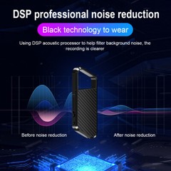 32GB Mini Hidden Digital Audio Voice Activated Recorder Smart MP3 Playback Small