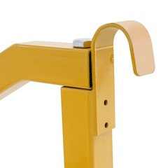 4 Pack Cargo Shipping Container Shelving Shelf Bracket 19″x52″ Universal Yellow