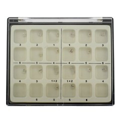 Orthodontic Ceramic Brackets w/Metal Slot 022 018 Roth MBT 3 Hook Braces Clarity