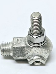 Five NSI HTGE-2/0TN Basket Ground Clamp, 8 SOL to 2/0 STR, Hex, Tin Plated 2-Way