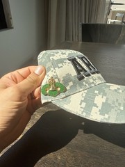 Rothco Army Deluxe ACU Digital Camo Low Profile Embroidered with pins