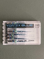 Dentsply Tulsa Dental Vortex Blue .06 Taper rotary files 6/pk , 38 PACKS NEW!