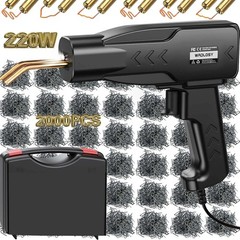 220W Fast Heating Plastic Welder Kit with Staples – Precision Repairs Made Easy