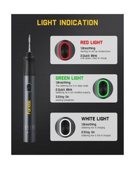Fanttik T1 Max Soldering Iron Kit, Cordless Soldering Iron, 7 Seconds Fast He…