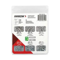 Arrow Professional Heavy Duty Riveter Kit Pop Rivet Gun with Assorted 120 Rivets