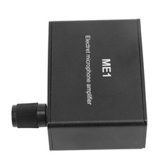 Electret Microphone Amp Adjustable Gain 0‑20db Condenser Mic Headphone