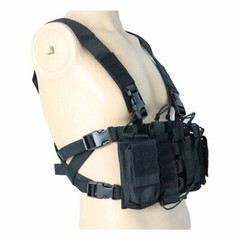 Sirius Survival Tactical Chest Rig with 4 Molle Pouches – Tactical Chest Harness