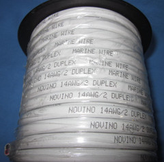 70ft Reel of Novino 14 AWG/2 Duplex Marine Wire
