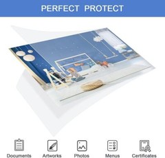 5Mil 3Mil Clear Thermal Laminating Pouches Letter 9″x11.5″ Size Laminator Sheets