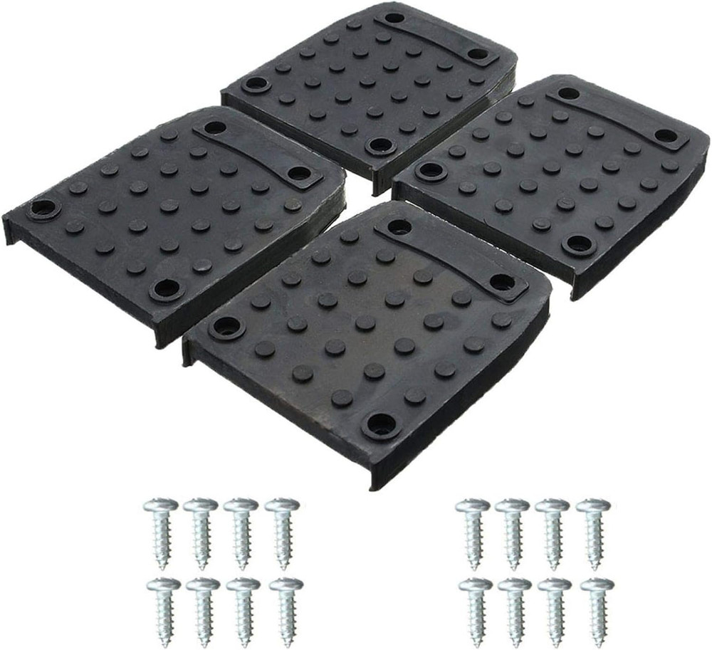 Stilt Sole Anti-Slip Pads for Drywall, 4Pcs Stilt Sole Replacement Kit, Non-Slip