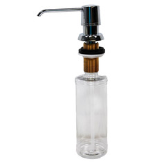 Signature Hardware SHSD1166CP Metal Soap Dispenser in Polished Chrome