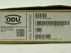 ONE PIECE – ODU Springtac Socket 16.0mm OD Model – 170.121.100.201.000 BRAND NEW