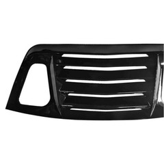 Rear Window Louver Gloss Black ABS Dodge Challenger