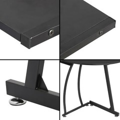 58″ L-Shaped Computer Desk Gameing Corner Desk PC Laptop Table Workstation Home