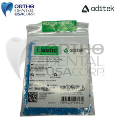 Orthodontic separator Elastic 5/32″ Blue Pack 1,000 pcs pack Aditek Orthodental