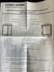 PROTECH SYSTEMS Guarding and Automation Palm Button Model 74-25 NEW