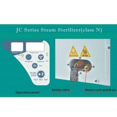 Getidy 18L Dental LED Autoclave Vacuum Steam Sterilizer Disinfection+Dry Fuction