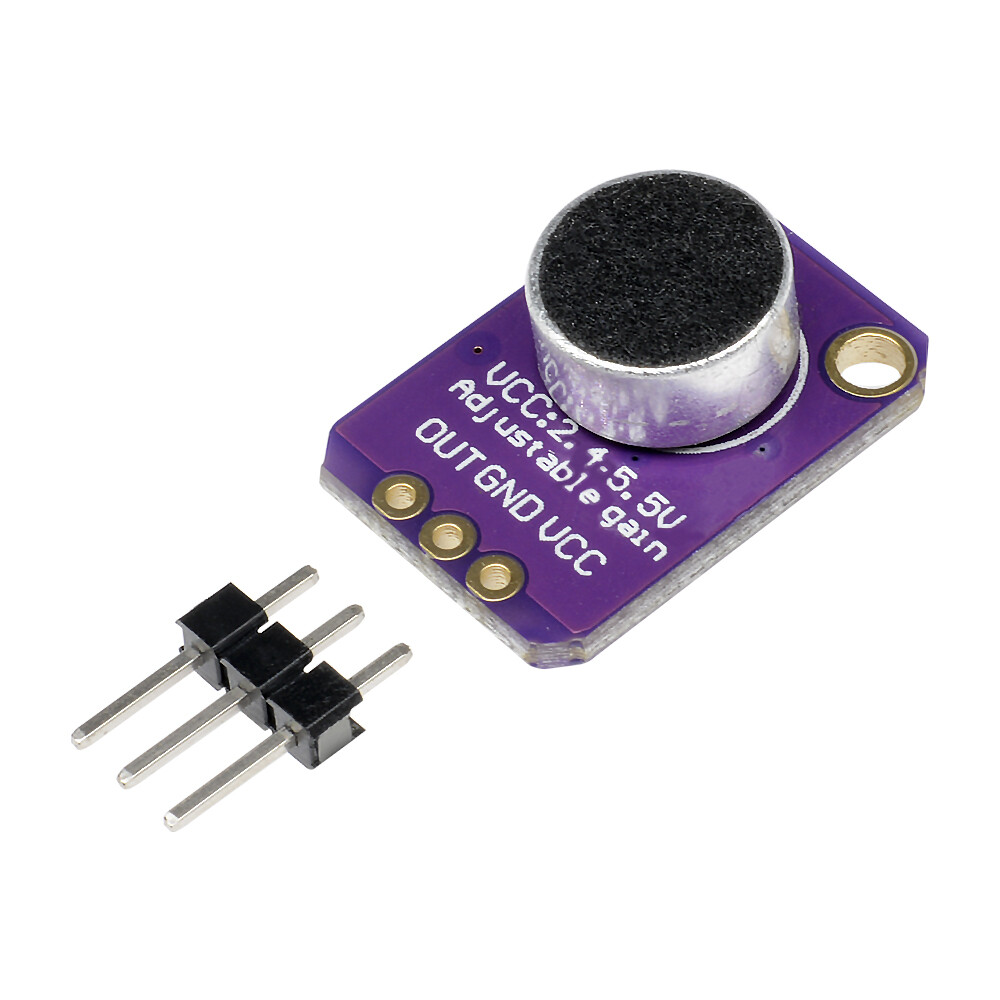 New GY-MAX4466 Electret Microphone Amplifier with Adjustable Gain for Arduino