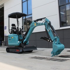 2.5Ton Mini Excavator Side Swing Digger Kubota D902 Diesel Engine+ 4 Attachments