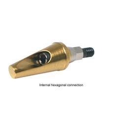 US Dental Angulated Abutment 17° W/screw Inter Hex Regular 2.5mm Dentist Lab A/B