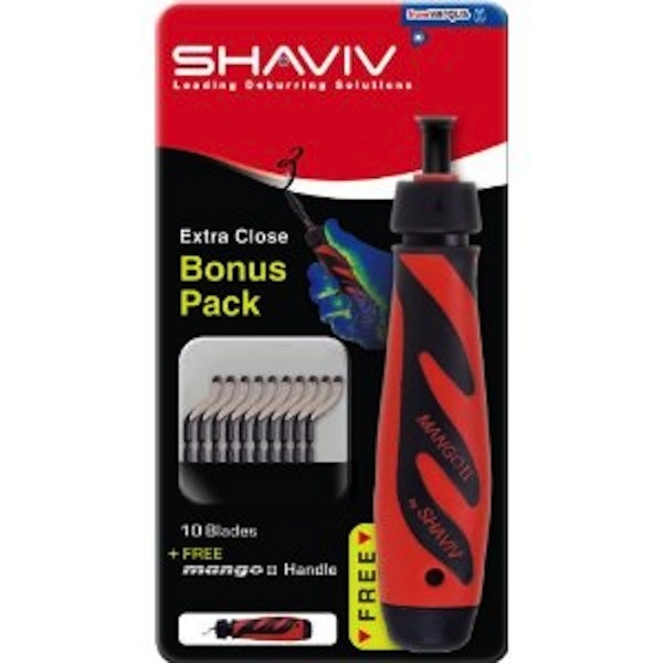 SHAVIV 29249 Bonus Pack Deburring Tool Kit 10 B10 Blades Included See Promotion