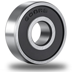 20 PCs Ball Bearings 8X22X7Mm Double Rubber Sealed Miniature Deep Groove 608-2RS