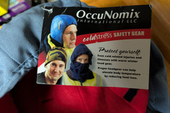 OccuNomix Cold Stress Safety Gear Winterliner Hood Shoulder Cape SC570 NEW