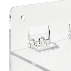 Okuna Outpost Wall Mount Glove Dispenser – 5 x 4.5 x 8.5 In, Clear