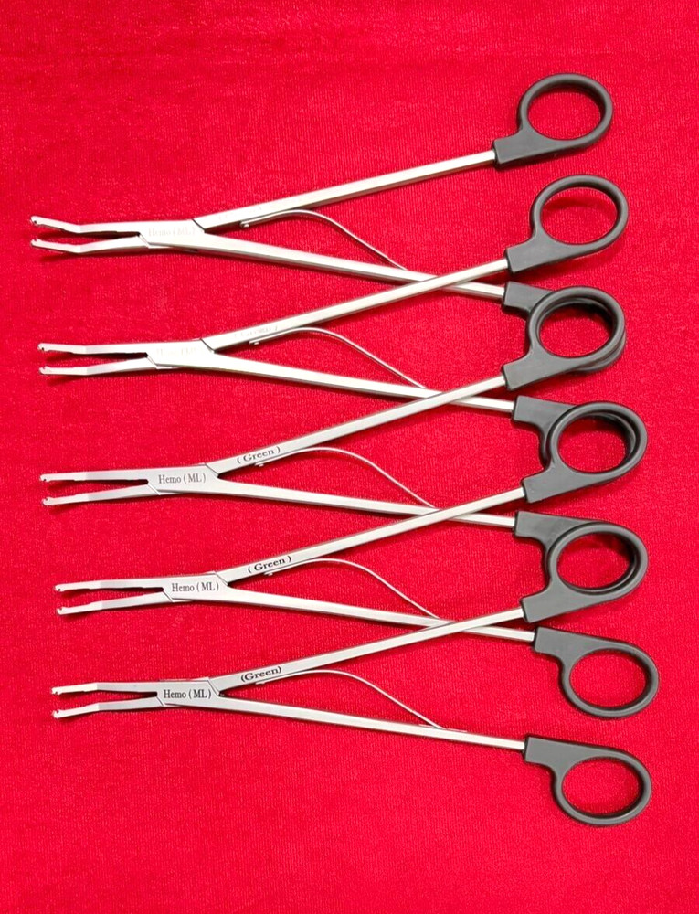5pc-Open Surgery ML-Size Hem-O-Lok Applier Best Quality Reusable Instruments