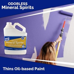 Odorless Mineral Spirits 1 Gallon – Paint Thinner, Solvent for Cleaning & Thinni