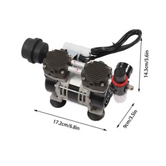 60L/m (2.12cfm) Oil Free Lab Vacuum Pump Oilless Medical Mute Pump – BST-V190S