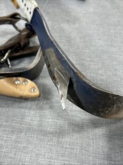 Klein Tools 8210 Left & Right Tree Pole Climbing Spikes Gaffs Adjustable Leather