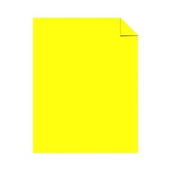500 Count Astrobrights Lift Off Lemon Color Paper 24 lb Vibrant Print Quality