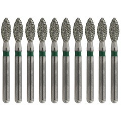 Dental Diamond Burs Football Coarse FG Bur 368/023C High Speed Burr 10Pcs/PK