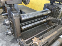 18″ WIDE X 4500 LB X 3″ ARBOR STANAT MODEL #S-180 SLITTING LINE: STOCK #13717