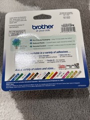 Brother TZe231 12mm (0.47″) Black on White Tape for P-Touch, 2 Pack #TZE-2312PK