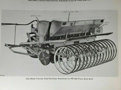 John Deere Traction Feed Fertilizer Attachment for Press Grain Drill Oper Manual