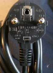 Set of 3 – New King Kord Power Cables 6′ Length 16A 250V~ Model KC-015