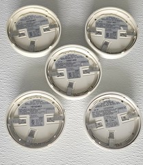 SILENT KNIGHT SD505-AHS ADDRESSABLE HEAT DETECTOR-BASE SD505-6AB/Cleaned-Tested!