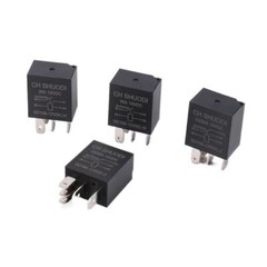 5 Pin 12 Volt 30A Micro Relay 4 Pack Small Relay Multi-Purpose Automotive Starte