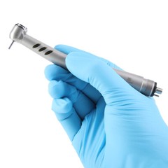 Dental Torque Head High Speed Handpiece 3 Water Spray Stainless Body 2 /4Holes