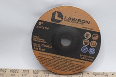 Lawson Products Right Angle Grinder Depressed Center Abrasive Cut-Off Wheel