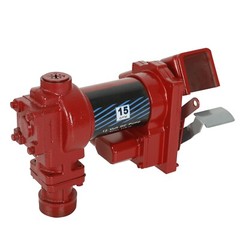 12V Fuel Transfer Pump 15GPM DC Gasoline with Nozzle Kit with Particulate Filter